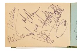 Autograph Albums.- Pop Music, 1960s