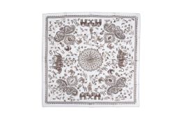 Hermes 'Carre Kantha' Silk Scarf 90