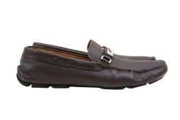 Prada Men's Brown Driving Loafer - Size 42.5