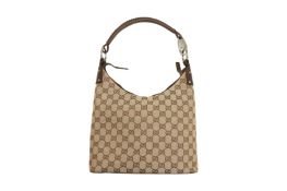 Gucci Beige GG Shoulder Tote 