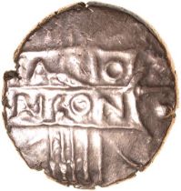 Tasciovanos Tascio Ricon. Catuvellauni. c.25BC-AD10. Celtic gold stater. 16-18mm. 5.48g.