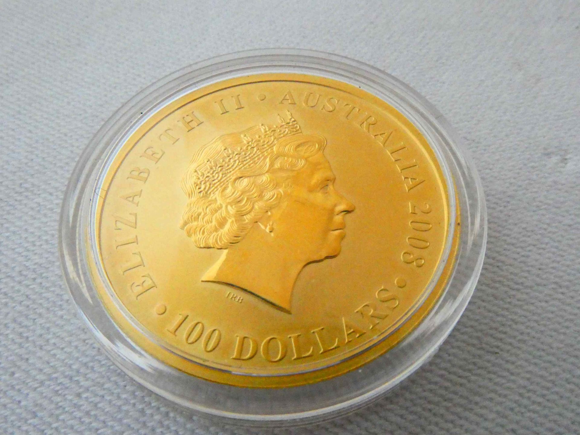 Goldmünze Elisabeth II Australien 2008 in 999 Gold