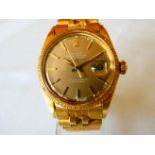 Rolex Oyster Perpetual Datejust 18K Gold