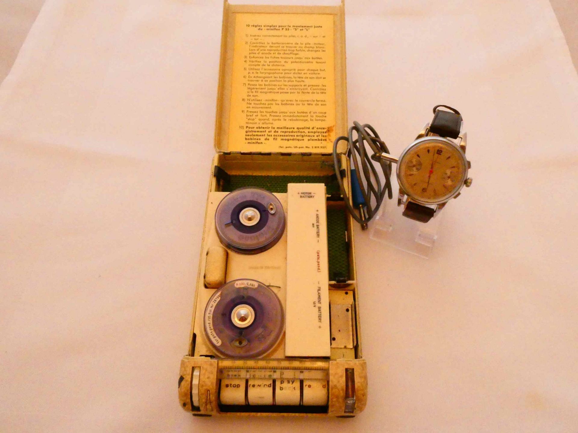 Spionageset Minifon P55 - Bild 2 aus 4