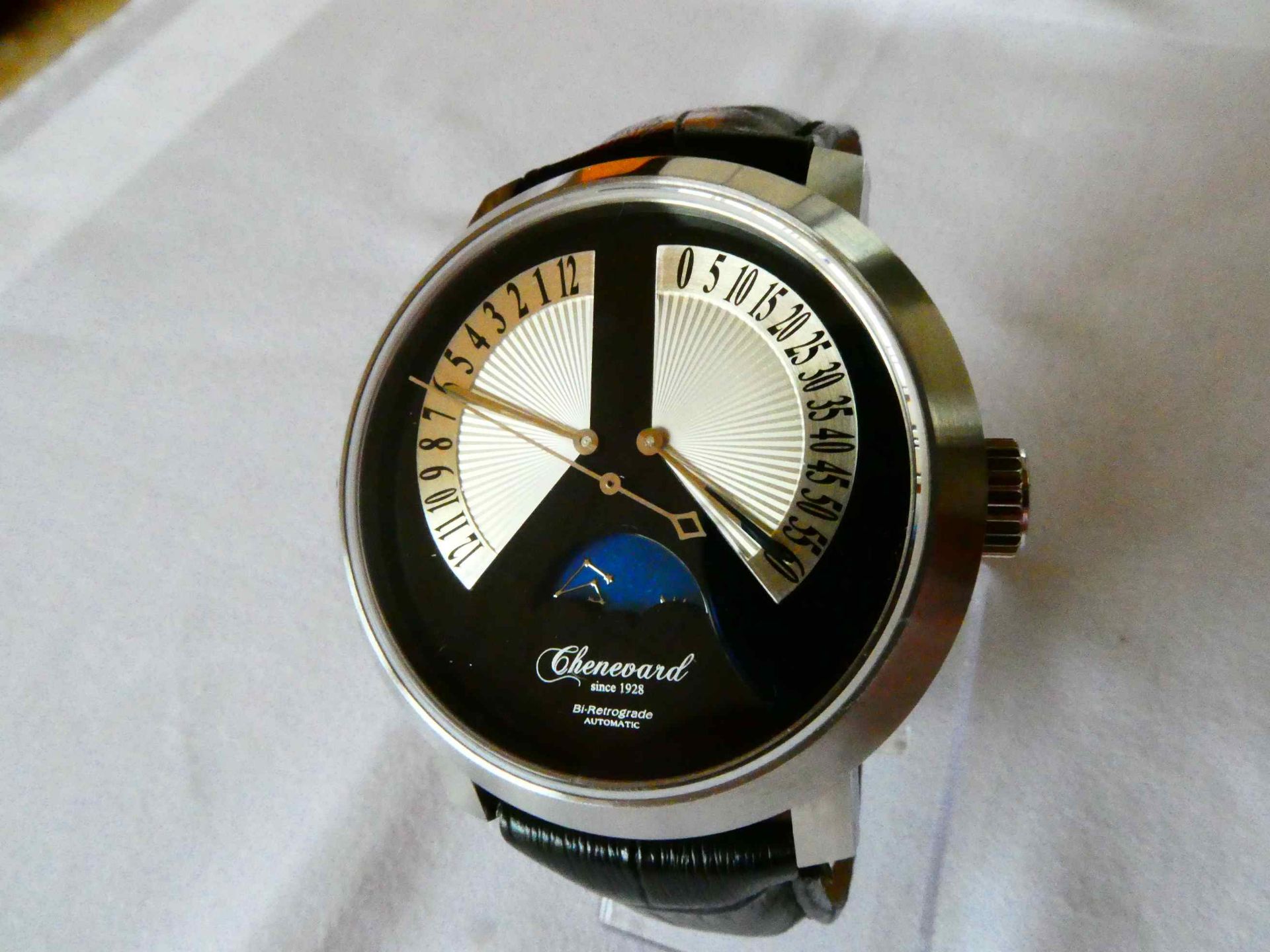 Chenevard Retrograde Automatik