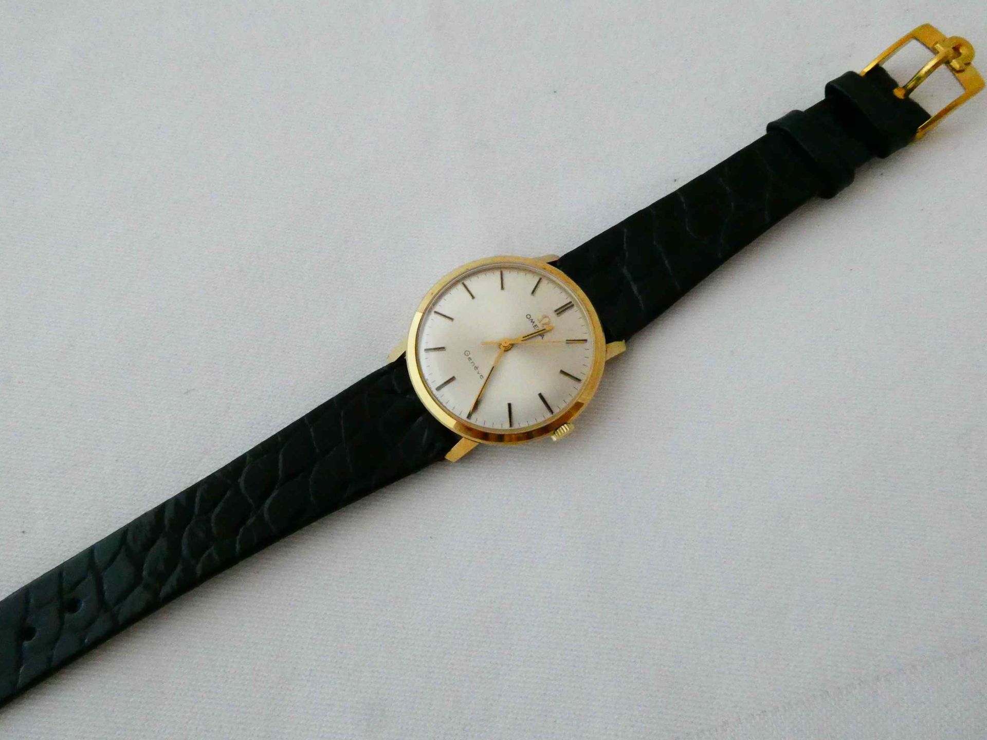 Omega Geneve in 14K Gold - Bild 6 aus 6