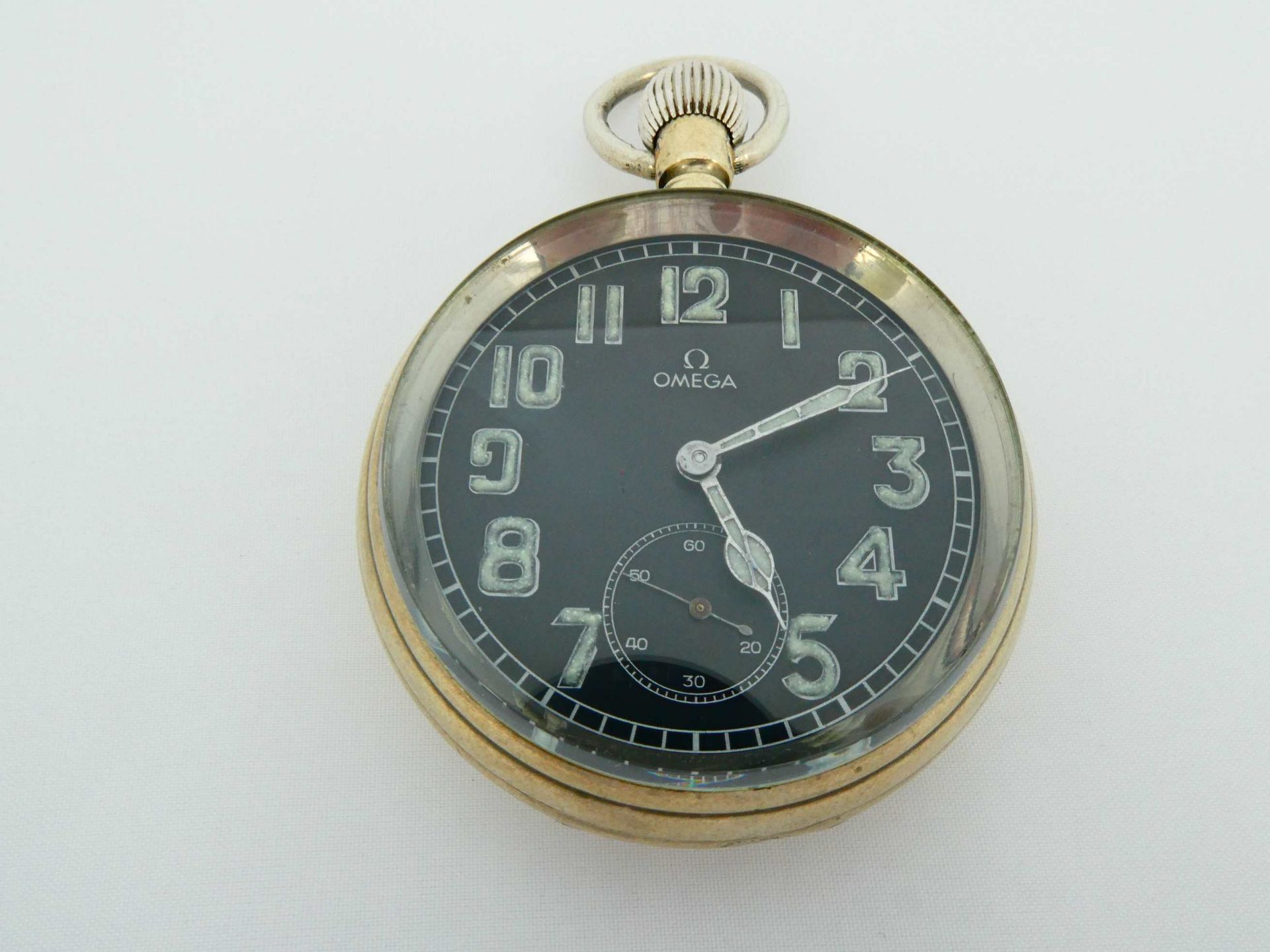 Schwere Omega Taschenuhr