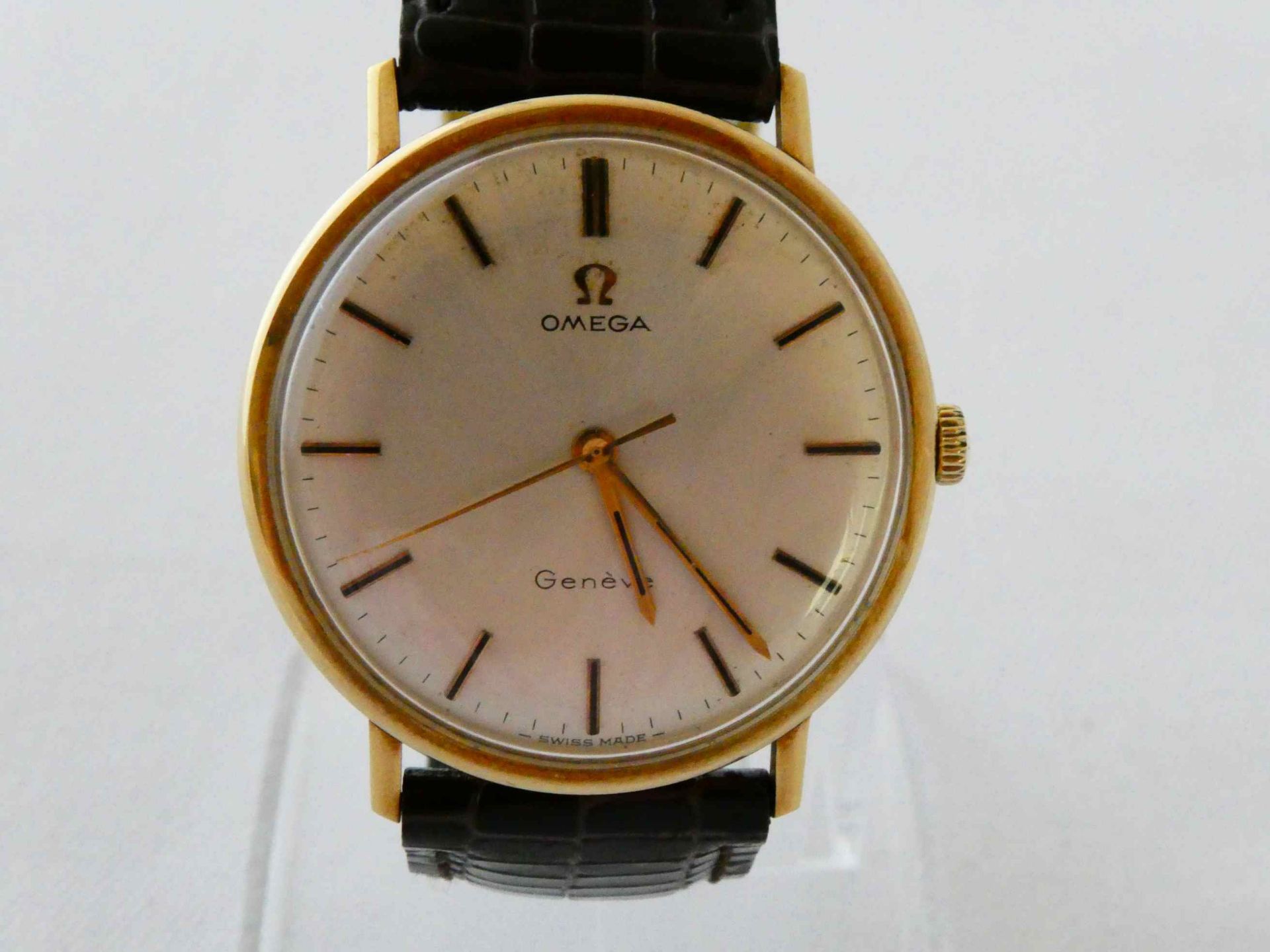 Omega Geneve Armbanduhr 14K Gold