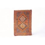 A Persian Afshar rug, 19th Century