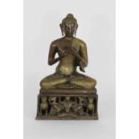 Buddha Shakyamuni performing the dharmacakra pravartana mudr?, 19th Century