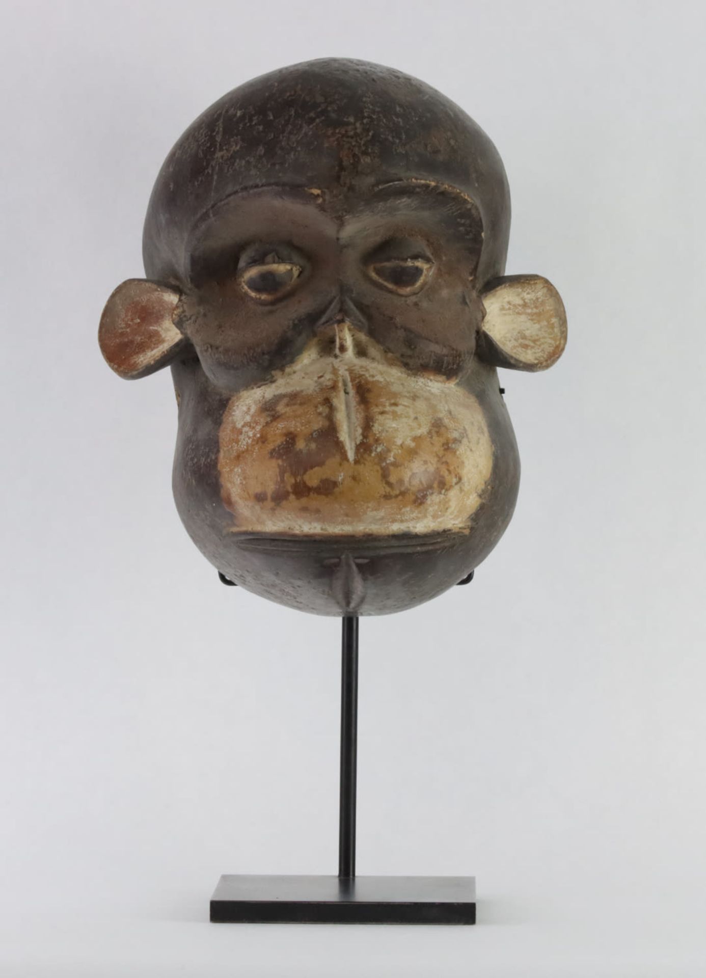 A Baule Monkey Mask, Ivory Coast, 20th Century