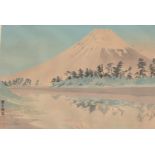 View of Mount Fuji from Tago bay, From the series views of Mount Fuji, Tokuriki Tomikichiro 1902-199