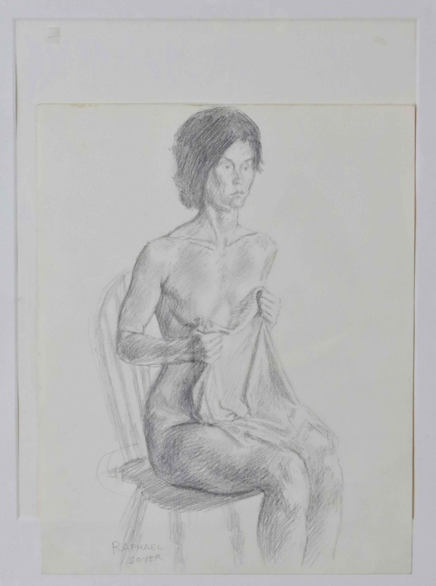 Drawing, Raphael Soyer (1899–1987)