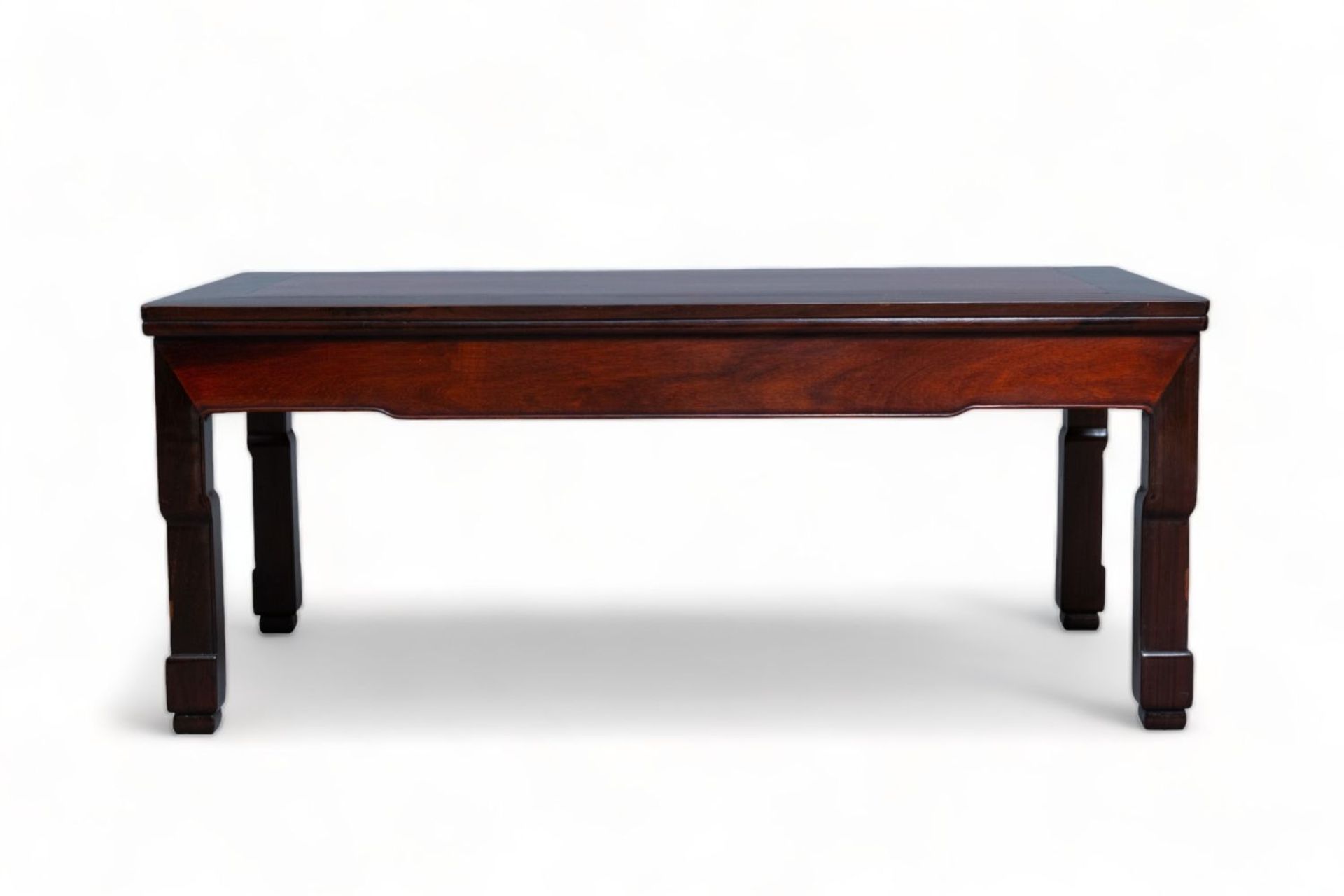 A Chinese rectangular wooden 'kang' table, 19th Century