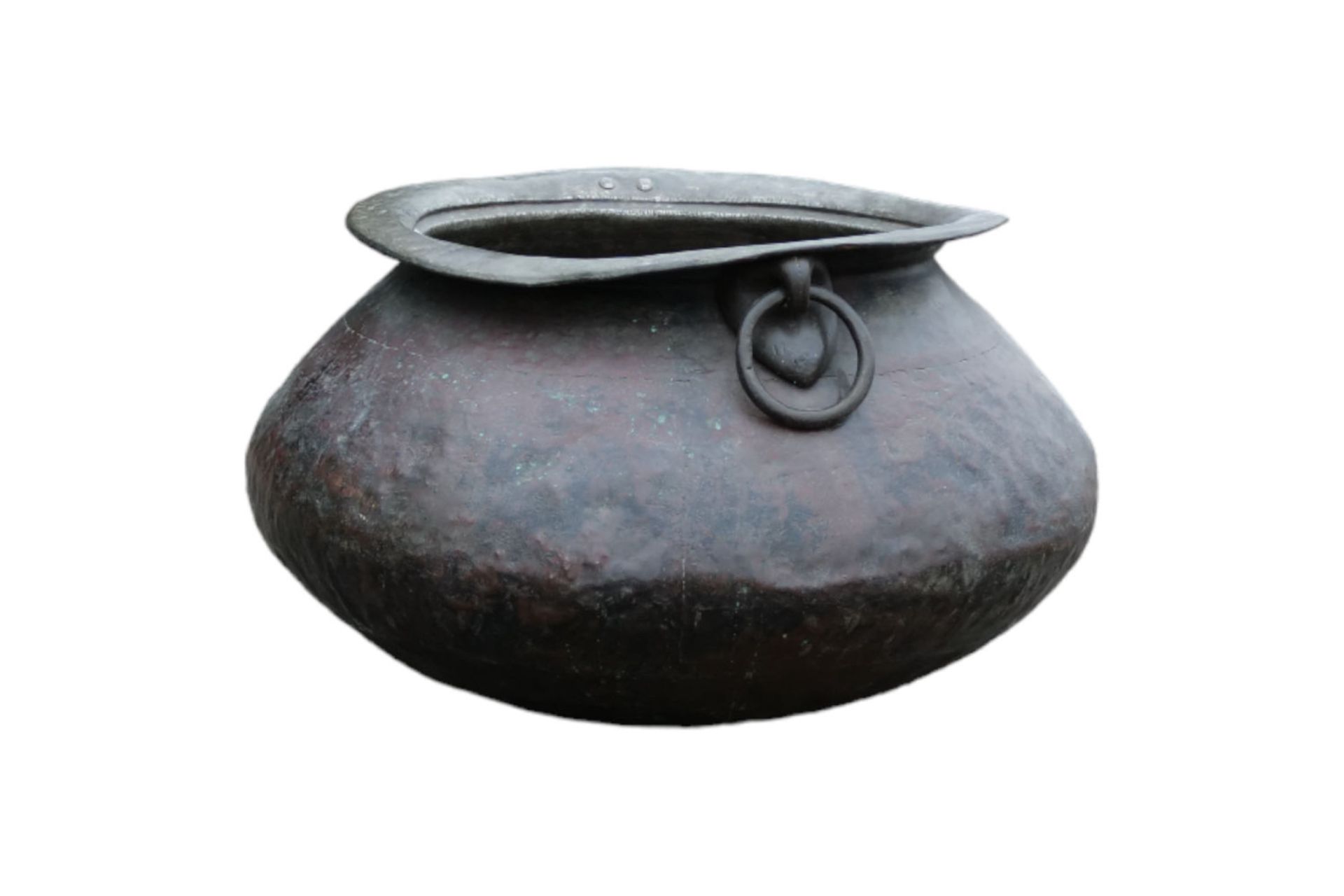 A large bronze kettle, Myanmar, 19th Century - Bild 6 aus 9
