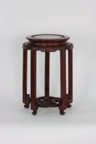 A Chinese rosewood planter, 20th century