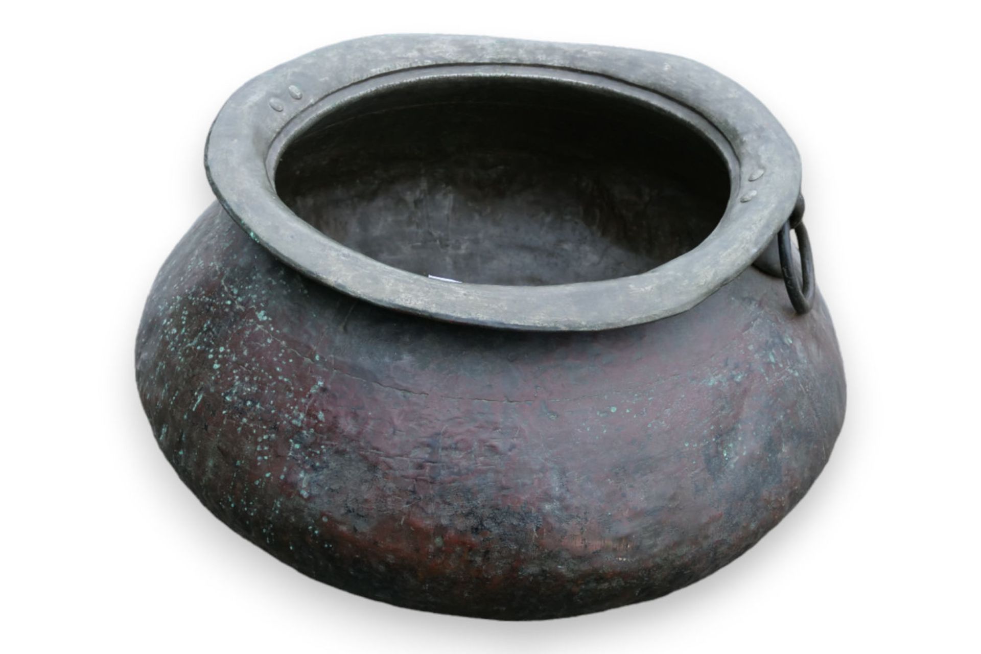 A large bronze kettle, Myanmar, 19th Century - Bild 8 aus 9