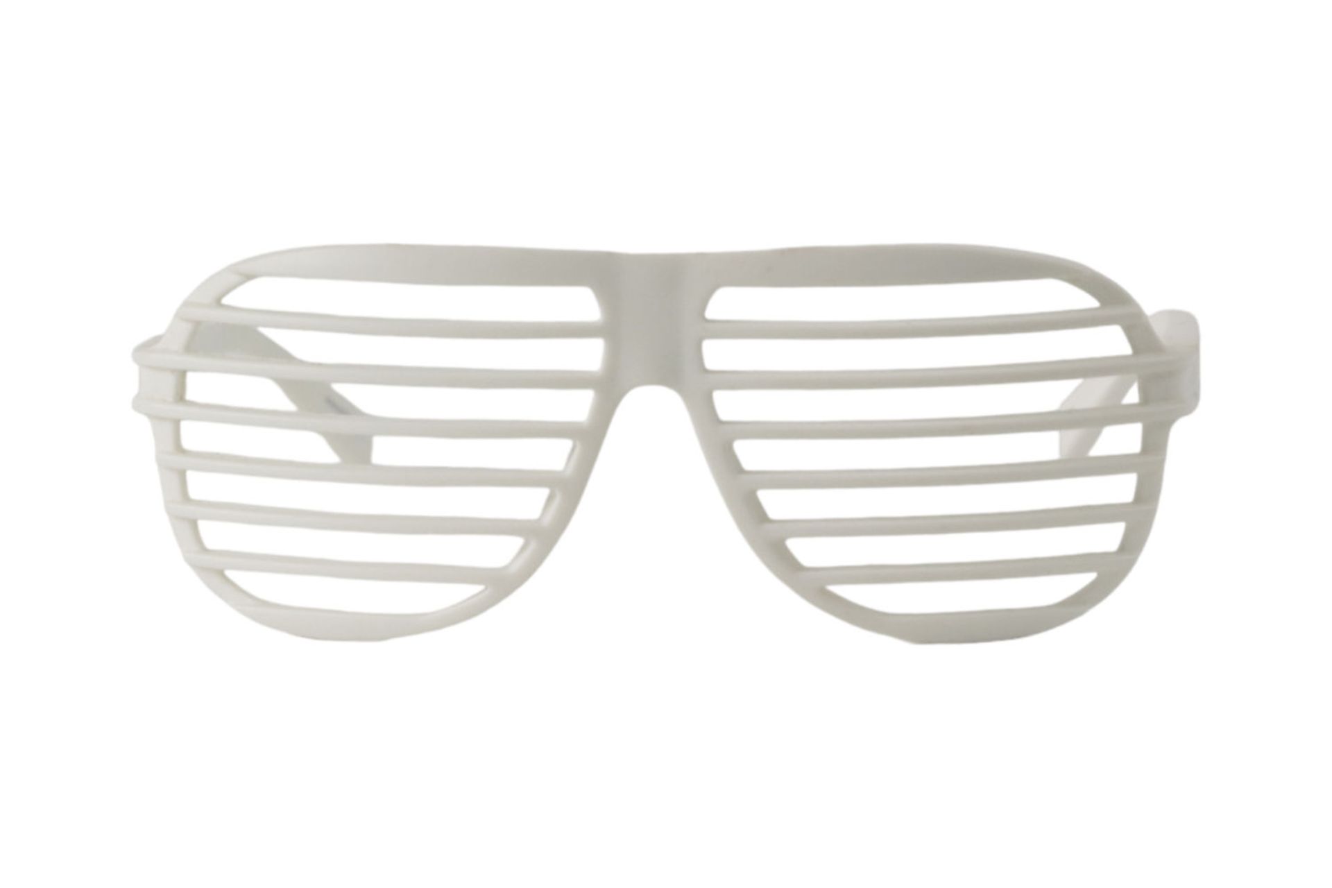 Alain Mikli x Kanye West Shutter Shades color white