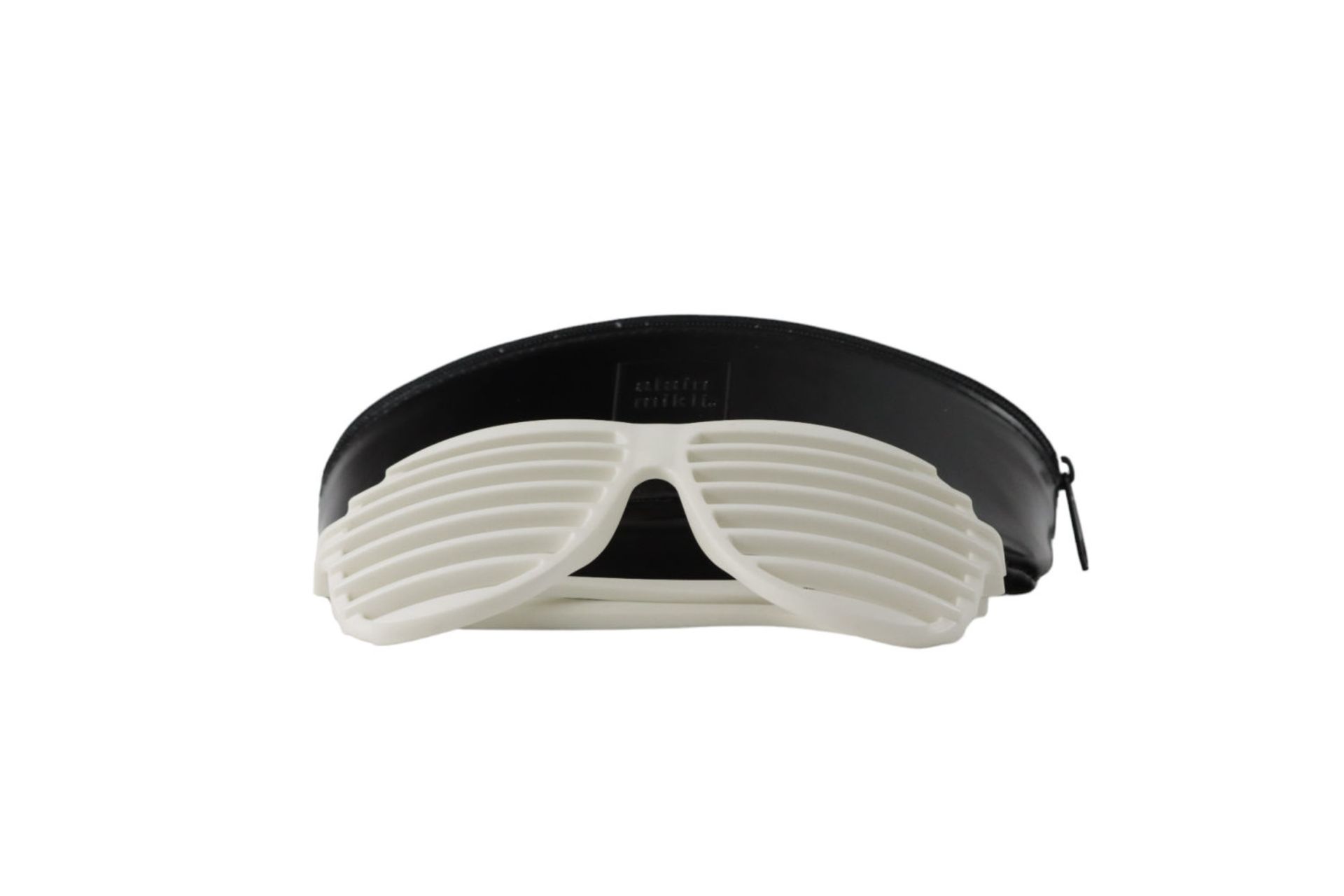 Alain Mikli x Kanye West Shutter Shades color white - Image 6 of 8