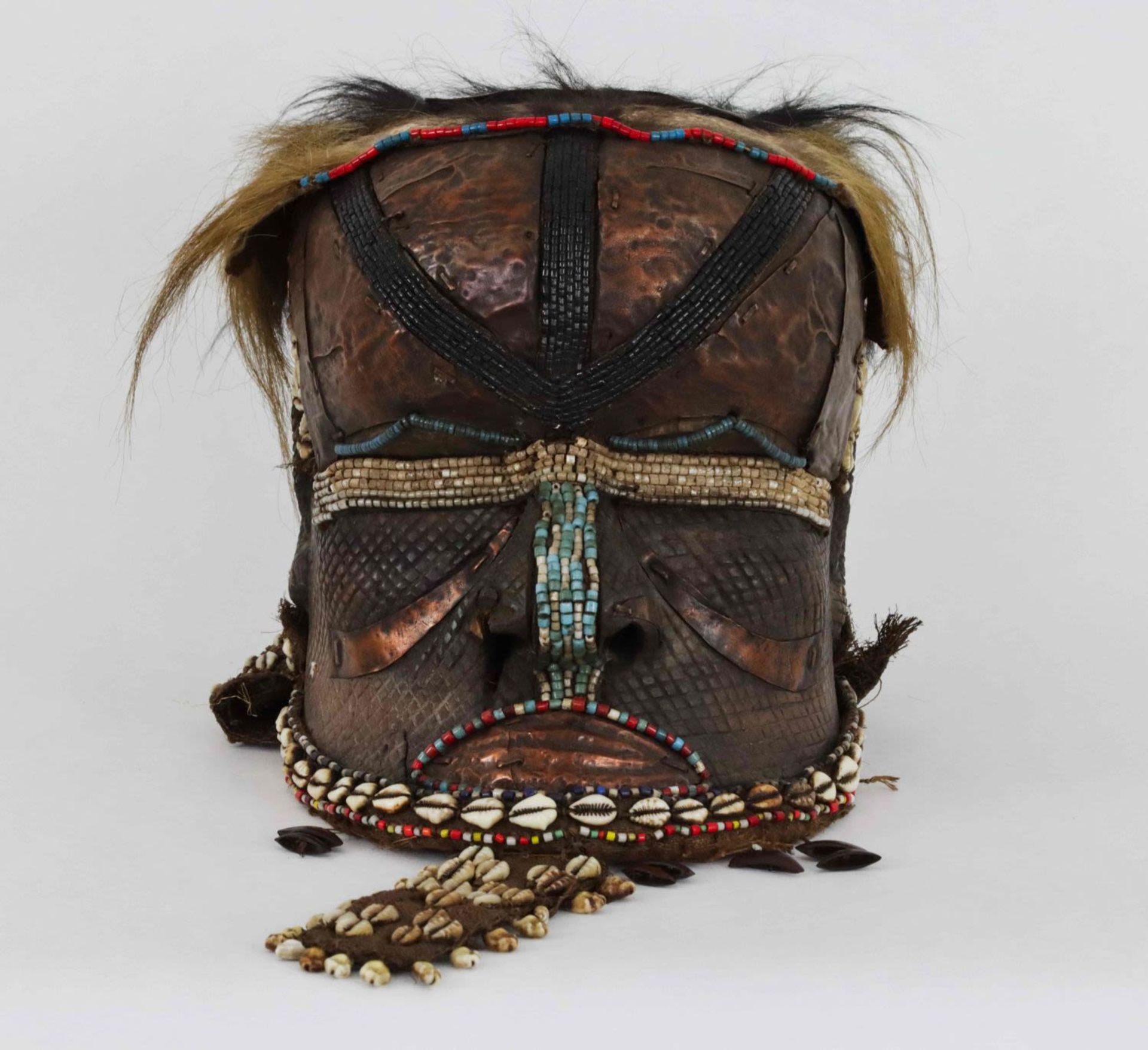 A large helmet mask, Kuba (or Bakuba), Dem. Rep. of Congo. 20th century