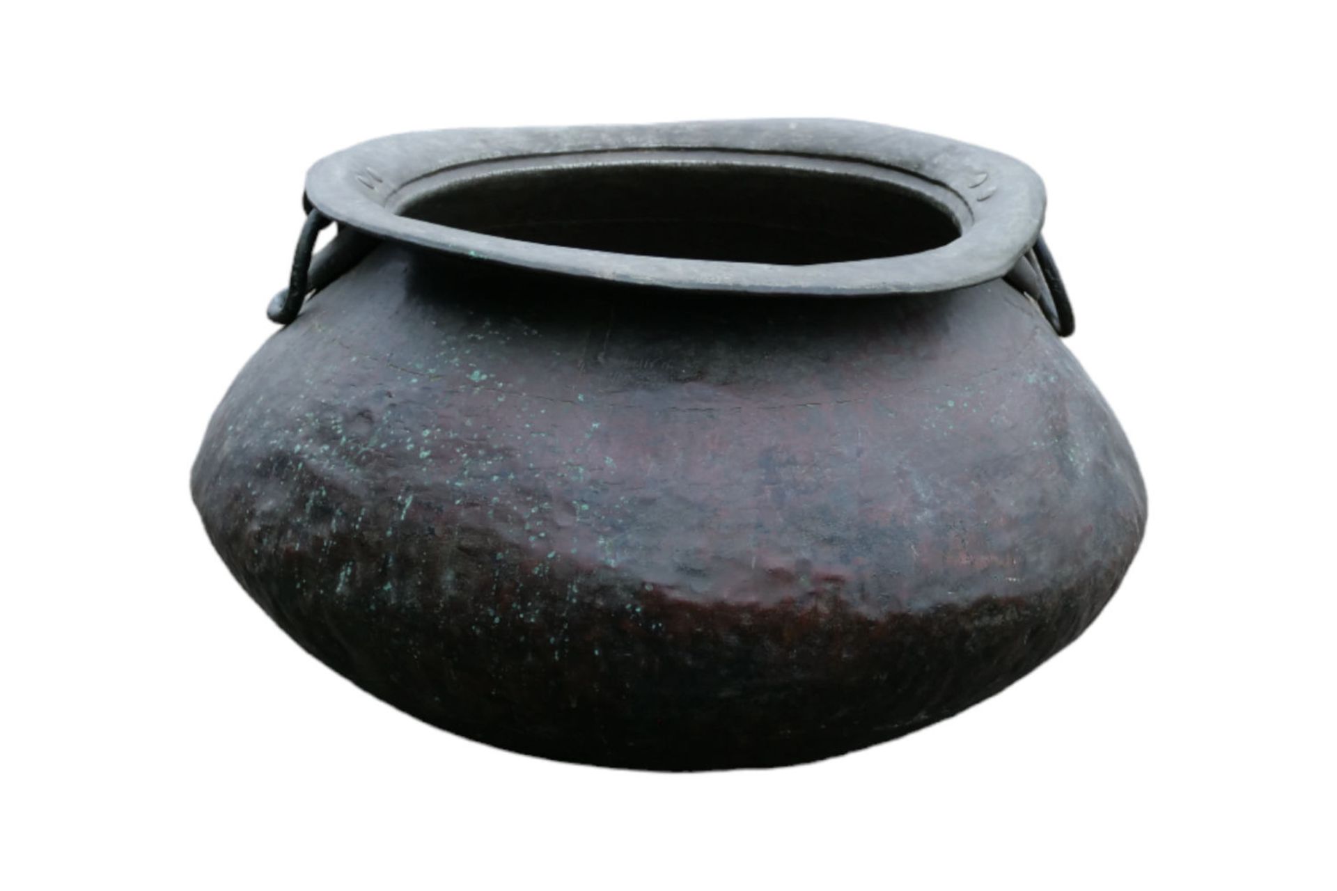 A large bronze kettle, Myanmar, 19th Century - Bild 9 aus 9