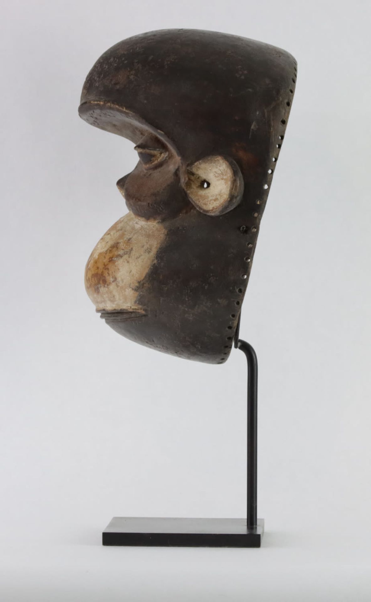 A Baule Monkey Mask, Ivory Coast, 20th Century - Image 3 of 5