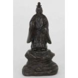 A Chinese bronze statue of Tàishàng l?oj?n, 19th Century