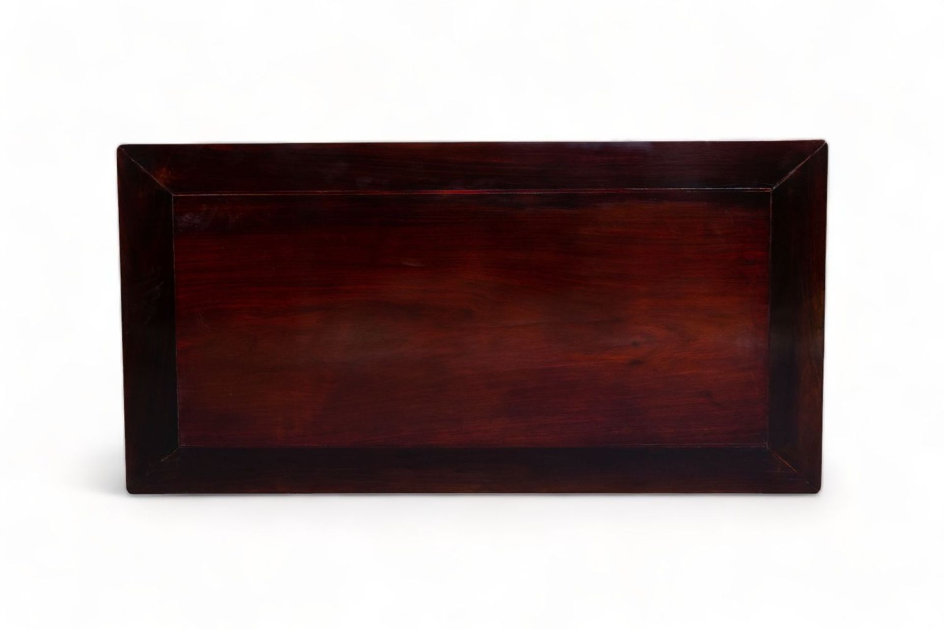 A Chinese rectangular wooden 'kang' table, 19th Century - Bild 5 aus 9