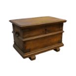 A wooden chest, 19th Century