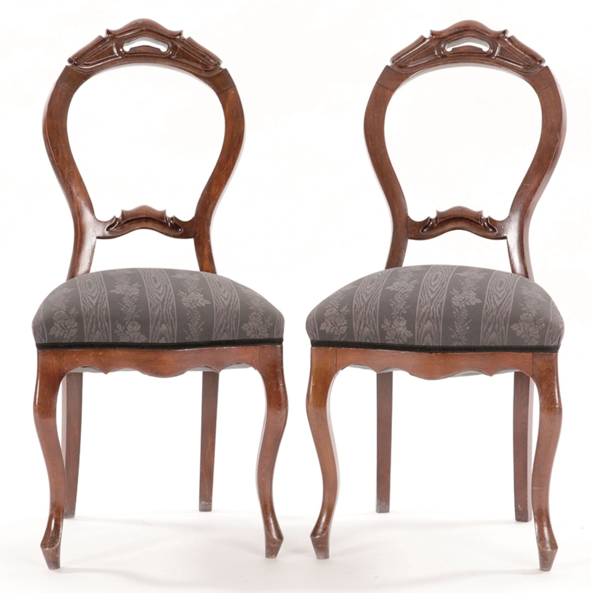 Paar Louis Philippe-Stühle