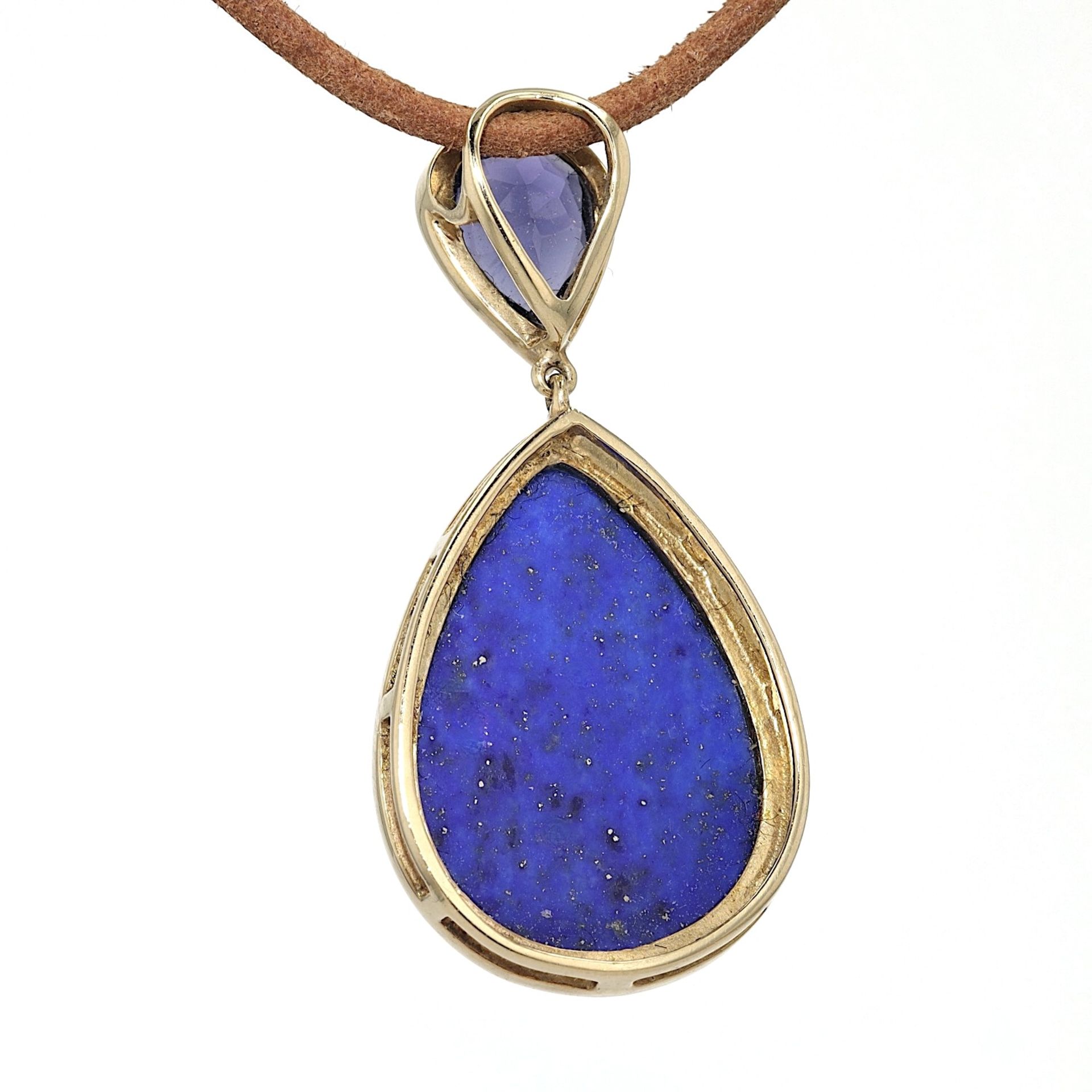 Pendant with a lapis lazuli - Image 4 of 4