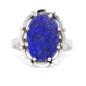 Ring 585 Gold,1 Lapis lazuli