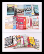 A quantity of assorted Silverstone official race car programmes from the 1950's, 1960's and 1970's