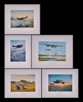 After Robert Taylor - Spitfire Sortie - limited edition print numbered 2/56; together with four