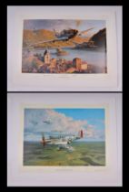 After Robert Taylor - Eagles Over The Rhine - limited edition print numbered 651/1250 signed by