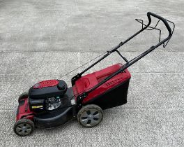 A Mountfield SP53 Elite petrol engine lawn mower.