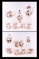 A quantity of assorted Masons Ironstone Mandalay pattern ceramics to include a tea caddy and