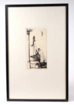 Edgar L Pattison (1872-1950) - An Eastern Well - drypoint etching limited edition numbered 89/100,