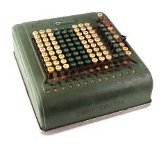 A vintage Comptometer.