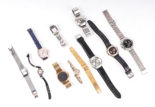 A group of ladies and gentleman's fashion watches to include Sekonda and Sonic Jump Hour.