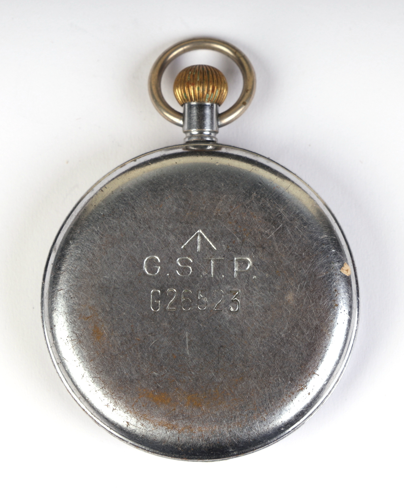 A silver cased open faced pocket watch, the silvered dial with Roman numerals and subsidiary seconds - Image 2 of 5