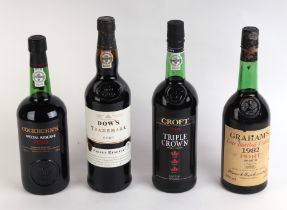 Four bottles of port to include Graham's Late Bottle Vintage Port 1982, Cockburn's Special Reserve