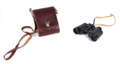 A pair of Carl Zeiss Jena 8x30 binoculars, cased.