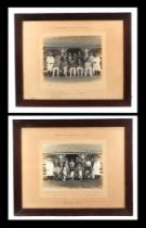 A pair of early 20th century black and white team photographs, Denbighshire County Cricket Club,
