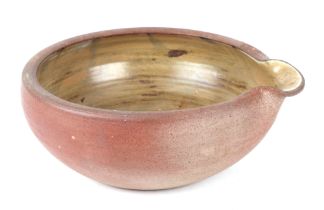 Benjamin Eles, studio pottery bowl, with impressed mark, 26cm diameter.