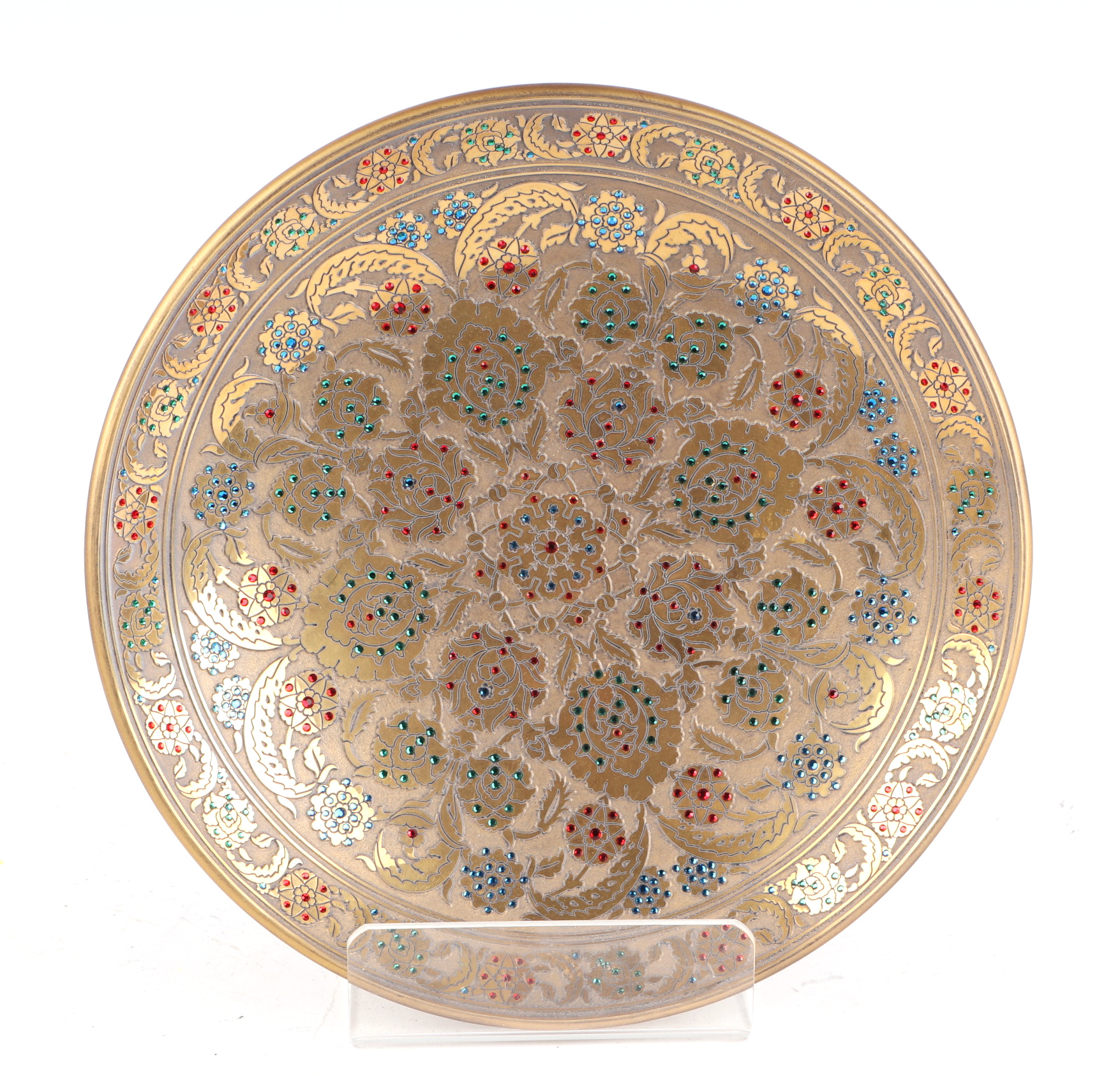 An Osmanli collection limited edition Orge plate/bowl, 1095/2000, boxed, 23cm diameter.
