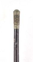A L.U.S.C.C swagger stick, 69cm long.