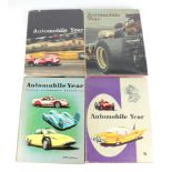 Automobile year annuals, 1956-1957, 1958-1959, 1960-1961 and 1972-1973 (4).