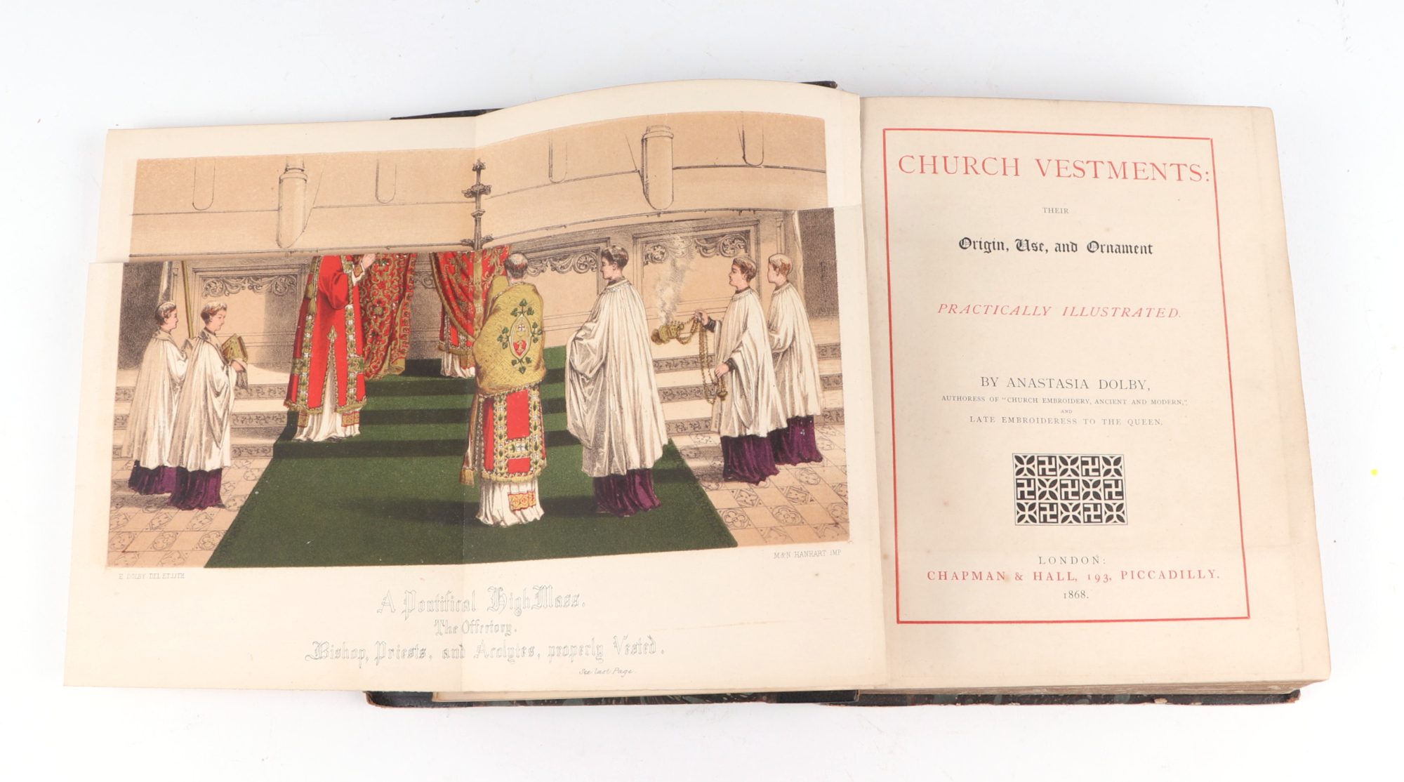 Dolby (Anastasia) Church Vestments their origin, use and ornament, practically illustrated, - Image 3 of 5
