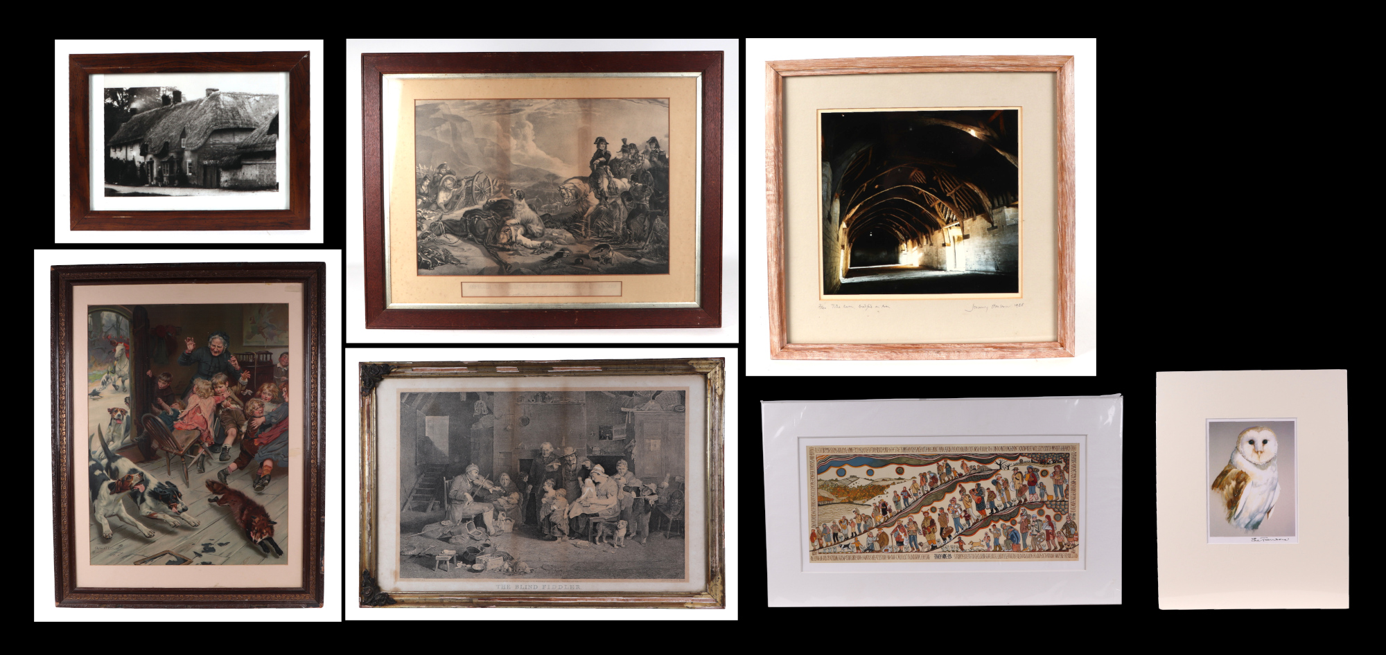 A quantity of prints and engravings, 19th century and modern.